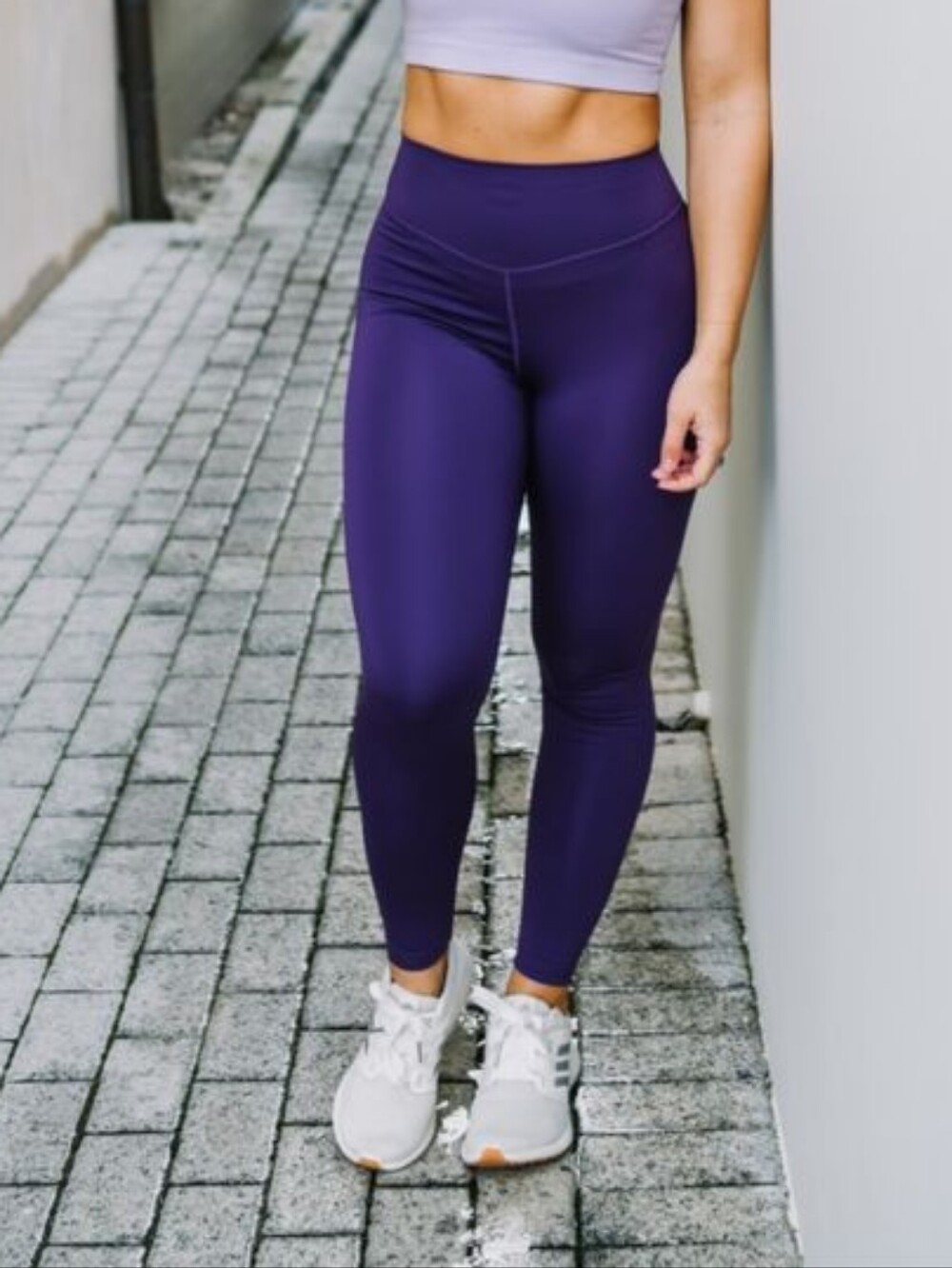 Balance Athletica Ascend Purple High Rise Tight Leggings